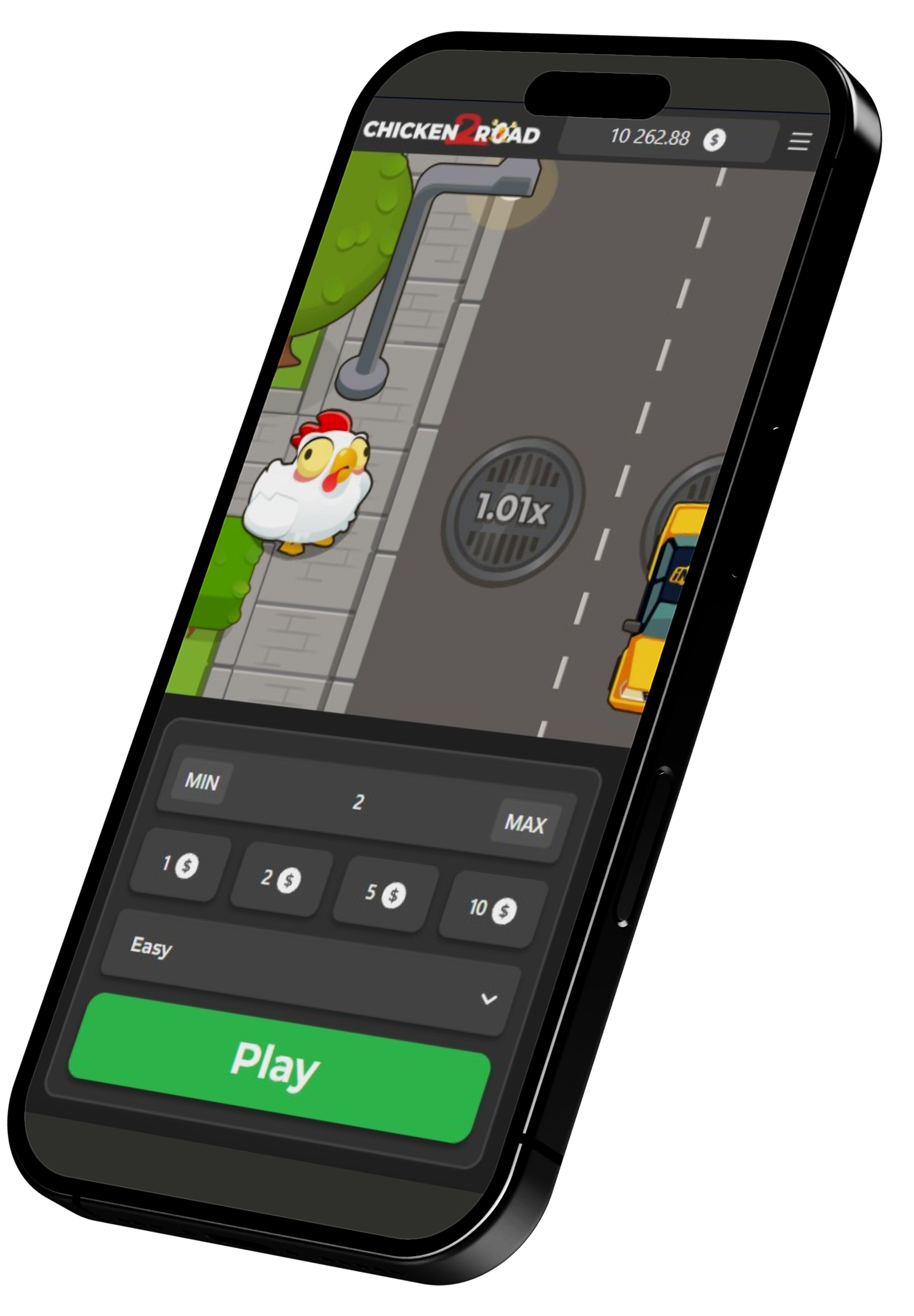 Chicken Road 2 sur mobile